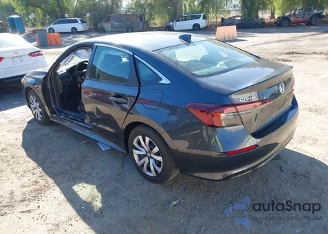 2025 Honda Civic Lx z USA, uszkodzony, nr VIN 2HGFE2F22SH573868